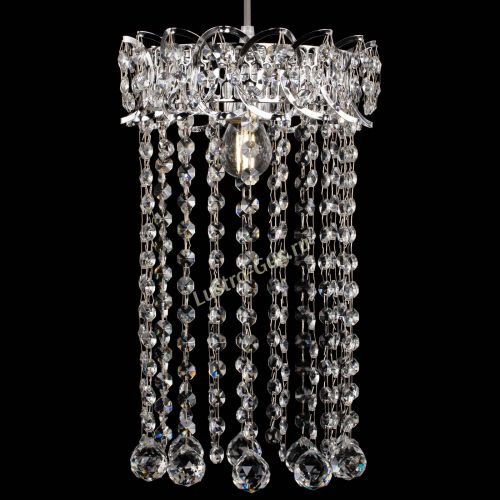 Барная люстра Астра №1 шар 30 длинная в Пензе Гусь Хрустальный