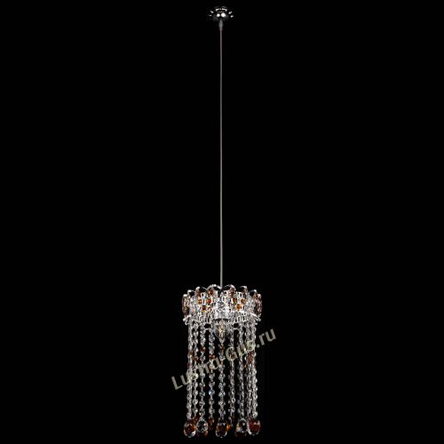 Барная люстра Астра №1 шар 30 длинная Чайная в Пензе Гусь Хрустальный