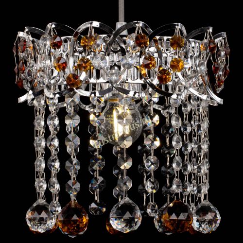 Барная люстра Астра №1 шар чайная в Пензе Гусь Хрустальный