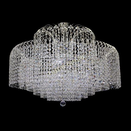 Люстра Агата №15 оптикон подвесная в Пензе Гусь Хрустальный