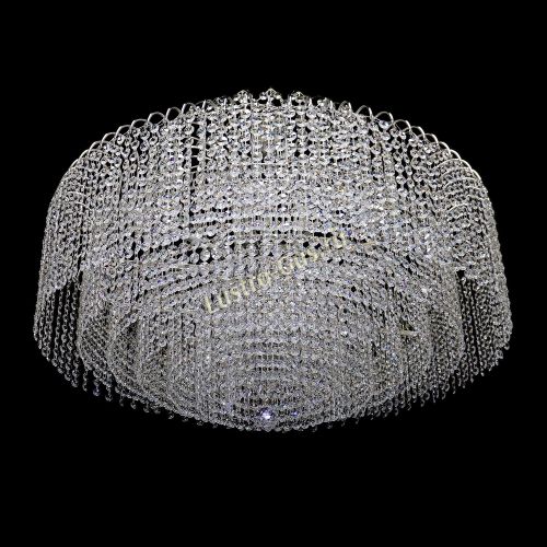 Люстра Агата №15 оптикон подвесная в Пензе Гусь Хрустальный