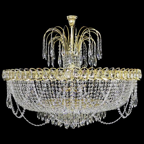 Люстра Хрустальный Каскад №12 Королевский в Пензе Гусь Хрустальный