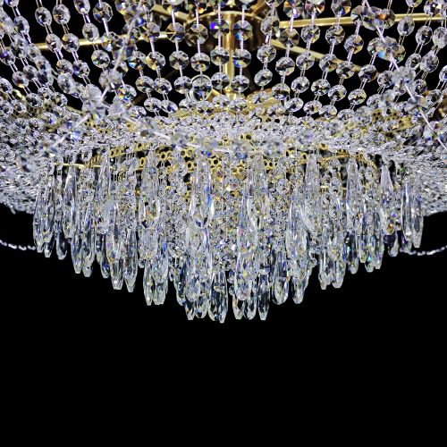 Люстра Хрустальный Каскад №12 Королевский в Пензе Гусь Хрустальный