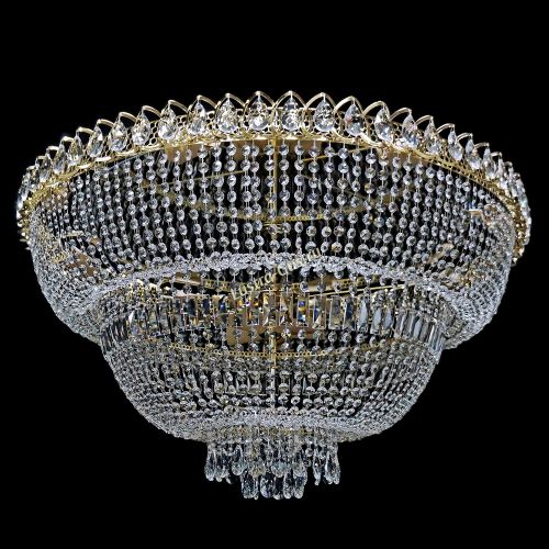 Люстра Хрустальный Каскад №13 2 яруса в Пензе Гусь Хрустальный