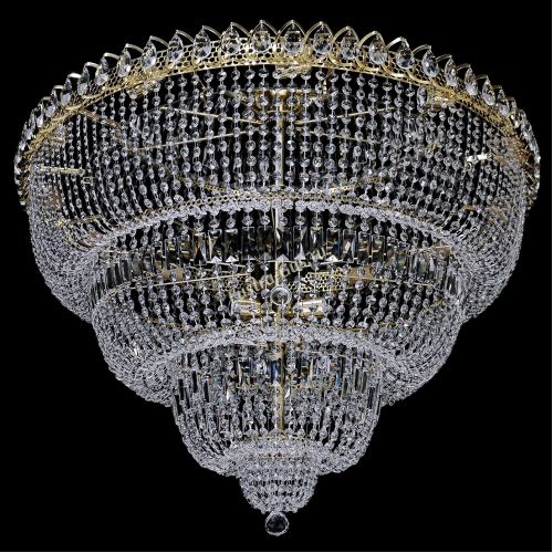 Люстра Хрустальный Каскад №17 3 яруса в Пензе Гусь Хрустальный