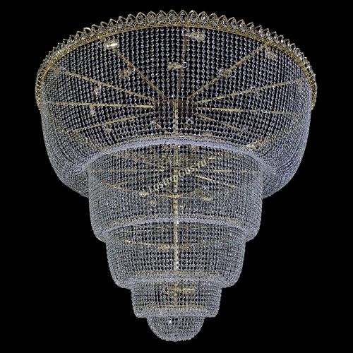 Люстра Хрустальный Каскад №48 5 ярусов в Пензе Гусь Хрустальный