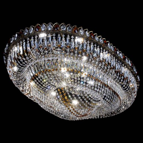 Люстра Кольцо Овал №17 под бронзу чайная в Пензе Гусь Хрустальный