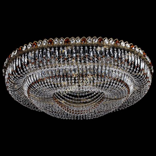 Люстра Кольцо Овал №17 под бронзу чайная в Пензе Гусь Хрустальный