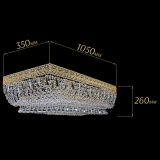 Люстра Прямоугольник Италия №8 в Пензе