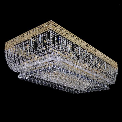 Люстра Прямоугольник Италия №8 в Пензе Гусь Хрустальный