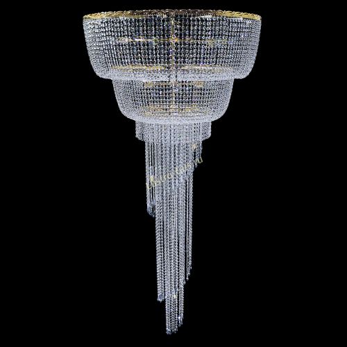 Люстра Винтаж Каскад №16 в Пензе Гусь Хрустальный