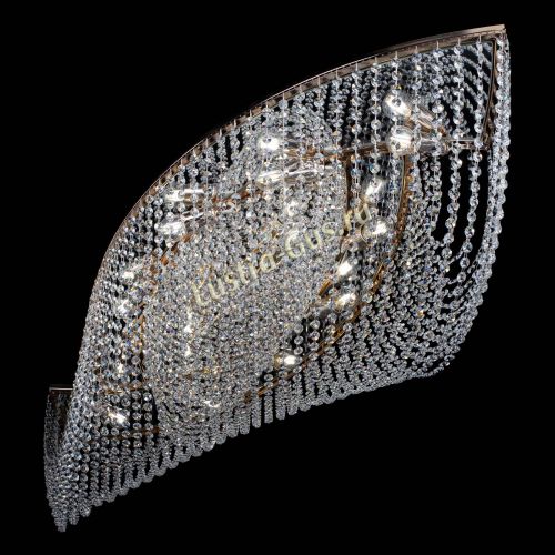 Люстра Хрустальная Волна №14 в Пензе Гусь Хрустальный