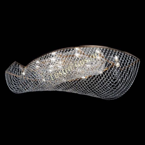 Люстра Хрустальная Волна №14 в Пензе Гусь Хрустальный