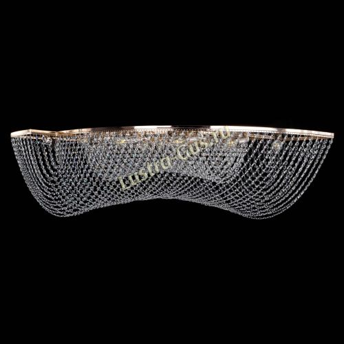 Люстра Хрустальная Волна №14 в Пензе Гусь Хрустальный