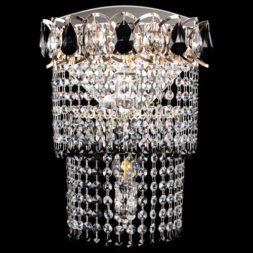 Бра Астра №2 оптикон черная в Пензе Гусь Хрустальный