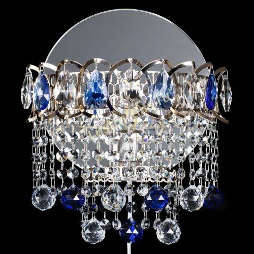 Бра Астра Капель шар 30 Синяя в Пензе Гусь Хрустальный