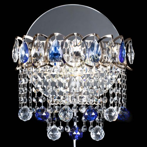 Бра Астра Капель шар 30 Синяя в Пензе Гусь Хрустальный