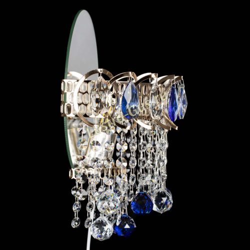 Бра Астра Капель шар 30 Синяя в Пензе Гусь Хрустальный