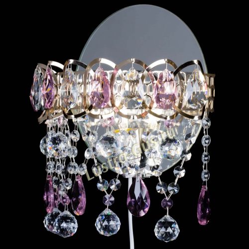 Бра Астра Паутинка розовая в Пензе Гусь Хрустальный