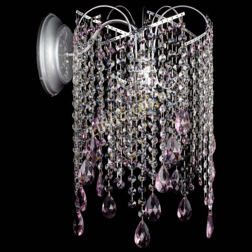 Бра Иволга №4 розовая в Пензе Гусь Хрустальный