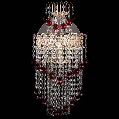 Бра Ника №5 красная в Пензе Гусь Хрустальный