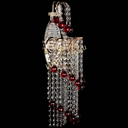 Бра Ника №5 красная в Пензе Гусь Хрустальный