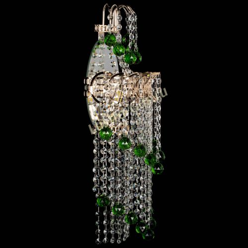 Бра Ника №5 зеленая в Пензе Гусь Хрустальный