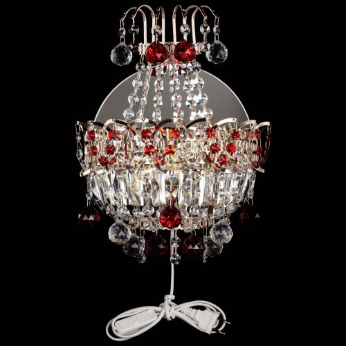 Бра Ника шар красная в Пензе Гусь Хрустальный