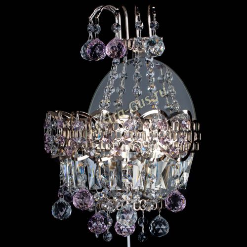 Бра Ника шар розовая в Пензе Гусь Хрустальный