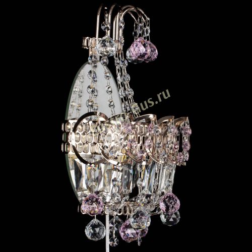 Бра Ника шар розовая в Пензе Гусь Хрустальный