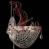 Бра Парусник №1 красная в Пензе