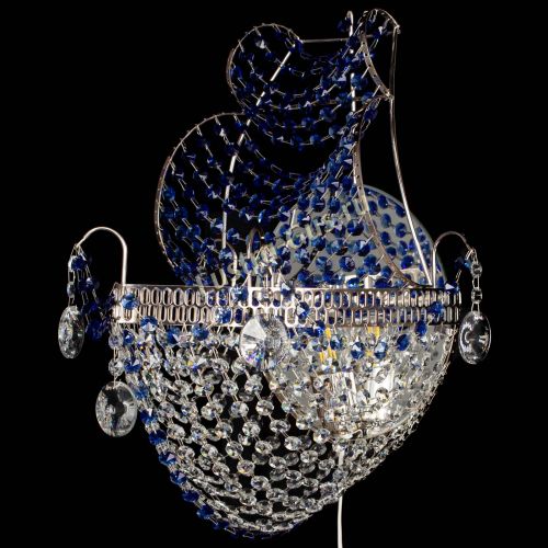 Бра Парусник №1 синяя в Пензе Гусь Хрустальный