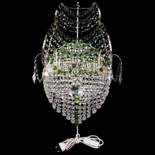 Бра Парусник №1 зеленая в Пензе Гусь Хрустальный