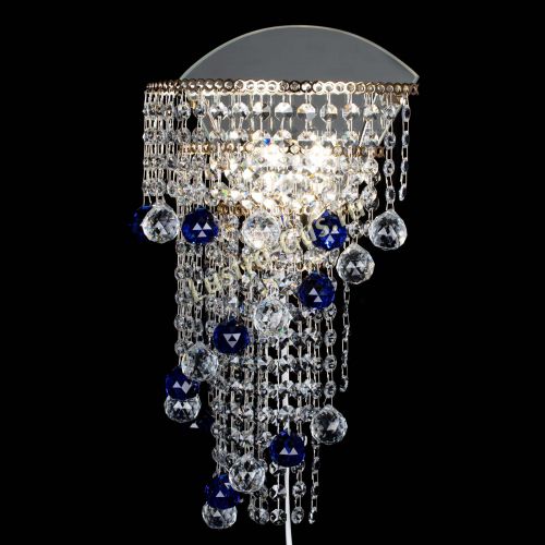 Бра Пирамида №3 синяя в Пензе Гусь Хрустальный