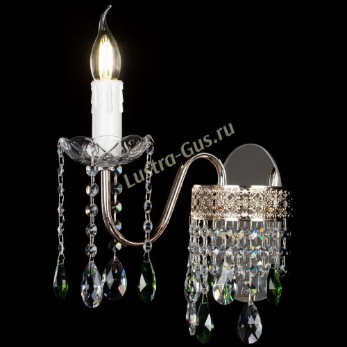 Бра Венеция №1 мини зеленая в Пензе Гусь Хрустальный