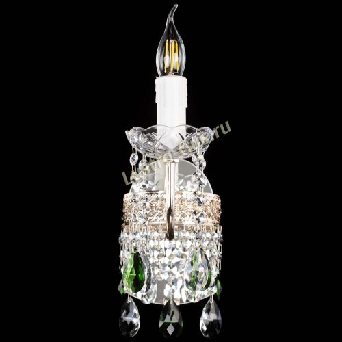 Бра Венеция №1 мини зеленая в Пензе Гусь Хрустальный