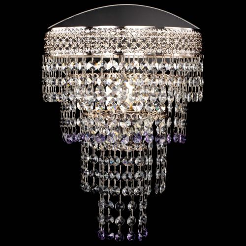 Бра Венеция Капель оптикон фиолетовая в Пензе Гусь Хрустальный