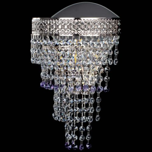 Бра Венеция Капель оптикон фиолетовая в Пензе Гусь Хрустальный