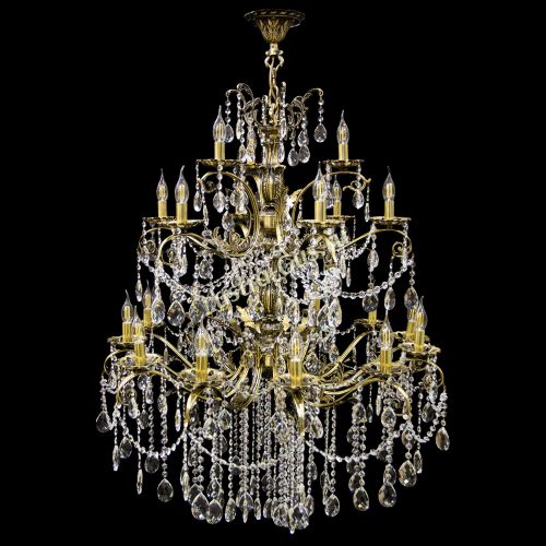 Люстра бронзовая Афина №21 в Пензе Гусь Хрустальный