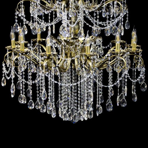 Люстра бронзовая Афина №21 в Пензе Гусь Хрустальный