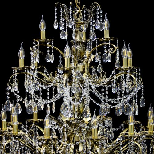 Люстра бронзовая Афина №21 в Пензе Гусь Хрустальный