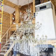 Люстра бронзовая Афина №35