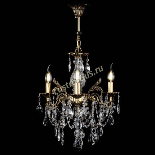 Люстра бронзовая Алфея №3/1 Баден в Пензе Гусь Хрустальный