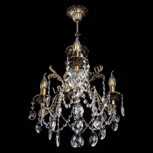 Люстра бронзовая Алфея №3/1 Баден в Пензе Гусь Хрустальный