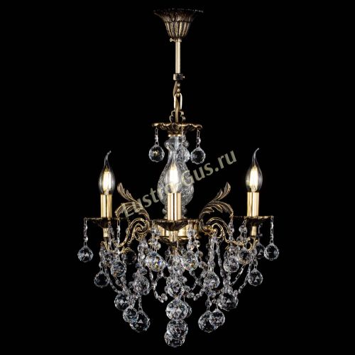 Люстра бронзовая Алфея №3/1 Шар в Пензе Гусь Хрустальный