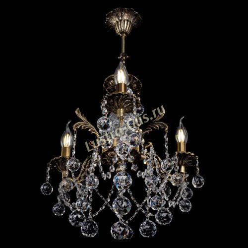 Люстра бронзовая Алфея №3/1 Шар в Пензе Гусь Хрустальный