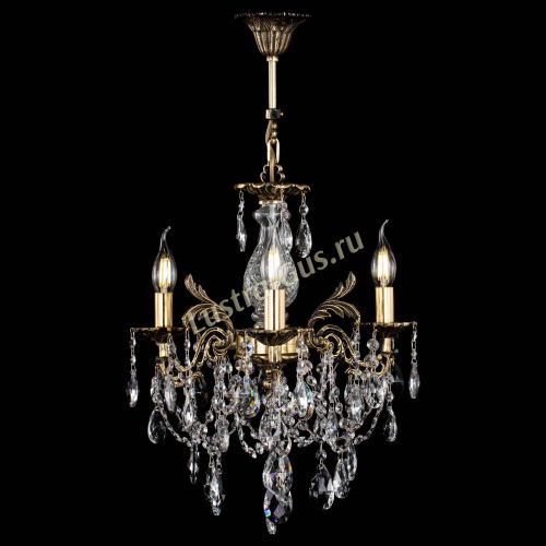 Люстра бронзовая Алфея №3/1 Журавлик в Пензе Гусь Хрустальный