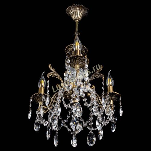 Люстра бронзовая Алфея №3/1 Журавлик в Пензе Гусь Хрустальный