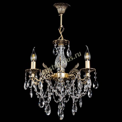 Люстра бронзовая Алфея №3/1 Журавлик в Пензе Гусь Хрустальный