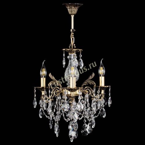 Люстра бронзовая Алфея №3/1 Звездочка в Пензе Гусь Хрустальный